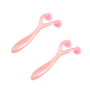 2pcs Straight Nose Massager Roller Nasal Bridges Up Lifting Clip Shaper Lifter Face Massage Beauty Tool