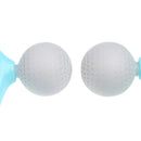 Adjustable Neck Massager Roller Shoulder Back Pain Ball Accupressure Self Massage Tool for Body Relaxing Blue