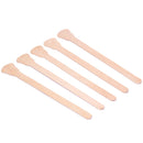 100 Pieces Wooden Hair Removal Sticks Hair Remover Wax Beans Applicator Waxing Beads Spatulas