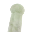 Handmade Natural Jade Stone Gua Sha GuaSha Scraping Massager Tool Acupuncture Point Body Neck Arm Massage Wand