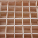42 Slots Essential Oil Holder Display Wooden Storage Tray Organizer Case Holds 42 Bottles for 20/15/10/5ml