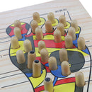Chinese Foot Massage Acupoint Mat Walking Massager Acupuncture Shiatsu Reflexology for Foot Care and Pain Ease