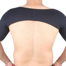 Magnetic Double Shoulder Brace Protector Shoulder Guards Strap Wrap Black for Shoulder Pain, Joint Weakness / Dislocation / Instability