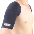 Magnetic Double Shoulder Brace Protector Shoulder Guards Strap Wrap Black for Shoulder Pain, Joint Weakness / Dislocation / Instability