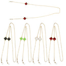 5pcs Eyeglasses Holder Strap Glasses Holder Lanyard Chain Cord Necklace Eyewear Retainer for Men Women Boys Girls