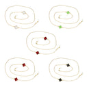 5pcs Eyeglasses Holder Strap Glasses Holder Lanyard Chain Cord Necklace Eyewear Retainer for Men Women Boys Girls