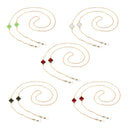 5pcs Eyeglasses Holder Strap Glasses Holder Lanyard Chain Cord Necklace Eyewear Retainer for Men Women Boys Girls