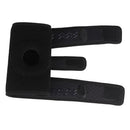 Black Knee Brace Open Patella Stabilizer Support Belt Strap with Spring Bars for for Meniscus Tear Arthritis Joint Pain