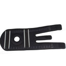 Black Knee Brace Open Patella Stabilizer Support Belt Strap with Spring Bars for for Meniscus Tear Arthritis Joint Pain