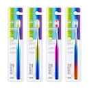 12 Pieces Adults Full Head Hard Bristles Manual Toothbrush with Polishing Long Handle for Oral Care