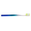 12 Pieces Adults Full Head Hard Bristles Manual Toothbrush with Polishing Long Handle for Oral Care