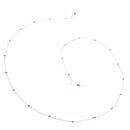 Women's Men's Long Eyeglasses Sunglasses Holder Reading Eye Glasses Neck Cord Chain String Rope Necklace Silver