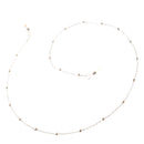Women's Men's Long Eyeglasses Sunglasses Holder Reading Eye Glasses Neck Cord Chain String Rope Necklace Silver