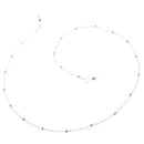 Women's Men's Long Eyeglasses Sunglasses Holder Reading Eye Glasses Neck Cord Chain String Rope Necklace Silver