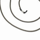 Women Men Outdoor Sports Travel Eyeglasses Sunglasses Holder Retainer Cord Chain String Black