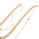 Metal Eyeglasses Chain Anti-Slip Eyewear Landyard Necklace Cord Strap Holder Keep Eyewear Securely in Place without Missing