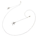 Anti-Slip Eyeglasses Chains Landyard Metal Eyewear Neck Cord Strap Holder Fit for Women's Daily Decorations