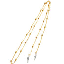 Eyeglasses Retainer- Sunglasses Holder Chain Straps Eyewear Lanyard Neck Cord with Rubber Loops
