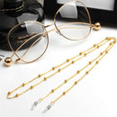 Eyeglasses Retainer- Sunglasses Holder Chain Straps Eyewear Lanyard Neck Cord with Rubber Loops