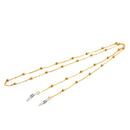 Eyeglasses Retainer- Sunglasses Holder Chain Straps Eyewear Lanyard Neck Cord with Rubber Loops