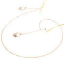 Palm Shaped Eyeglasses Sunglasses Holder Retainer Cord Chain String