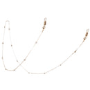 Fashion Gold Metal Eyeglass Neck Cord Beaded Reading Glasses necklace Sunglasses Chains Straps Eyewear Holder