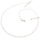 Simple Pearl Glasses Chains Eyeglasses Rope Eyewear Neck Cord Strap String 70cm Suit for All Kinds of Glasses and Clothing