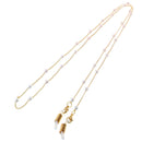 Simple Pearl Glasses Chains Eyeglasses Rope Eyewear Neck Cord Strap String 70cm Suit for All Kinds of Glasses and Clothing