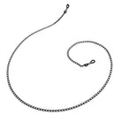70 cm Metal Eyeglasses Chains Rope Spectacles Cord Holder Retainer Strap Black for Women, Lady, Girls