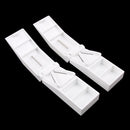 2pcs Plastic Capsule Vitamin Medicine Pill Tablet Storage Box Case w/ Splitter Cutter Set Kit