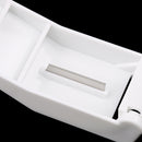 2pcs Plastic Capsule Vitamin Medicine Pill Tablet Storage Box Case w/ Splitter Cutter Set Kit