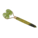 Handheld Natural Jade Massager Roller Facial Gua Sha Beauty Massage Tool Reduces Dark Circles Under the Eyes and Puffiness