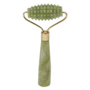 Natural Facial Jade Massager Roller Wheel Relaxation Beauty Massage Tool Fit for Women, Lady, Girls