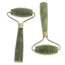 Natural Facial Jade Massager Roller Wheel Relaxation Beauty Massage Tool Fit for Women, Lady, Girls