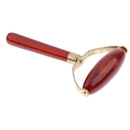 Natural Agate Jade Massager Roller Facial Scrapping Beauty Massage Tool Red Suit for Full Body Parts
