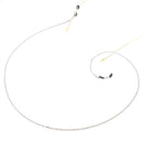 Stainless Steel Eyeglass Sunglasses Holder Cord Glasses Chain Silver 60cm