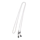 Stainless Steel Eyeglass Sunglasses Holder Cord Glasses Chain Silver 60cm