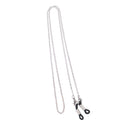 Stainless Steel Eyeglass Sunglasses Holder Cord Glasses Chain Silver 60cm