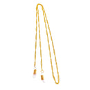 Stainless Steel Eyeglass Sunglasses Holder Cord Glasses Chain Gold