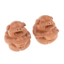 Portable Handmade Peach Wood Baoding Balls, Chinese Health Exercise Ball Stress Reduce Palm Hand Massage( 2 Pack?