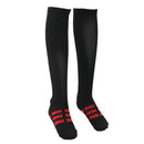 2pcs Elastic Men Compression Socks Travel Sports Leg Foot Support Sleeves Washable for Daily Use