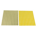 7 Sheets Essential Oils Bottle Cap Handwriting Labels Color Dots Stickers Stick on Anything- Folders, Papers, Stationery, Maps