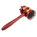 Natural Wood Massage Hammer Stick Knocking Knots Massager Trigger Point Tool
