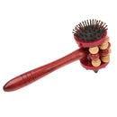 Natural Wood Massage Hammer Stick Knocking Knots Massager Trigger Point Tool