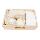 Loofah Back Scrubber Set Bath Ball Sponge Brush Shower Strap Massage Comb Pumice Stone for Women Men