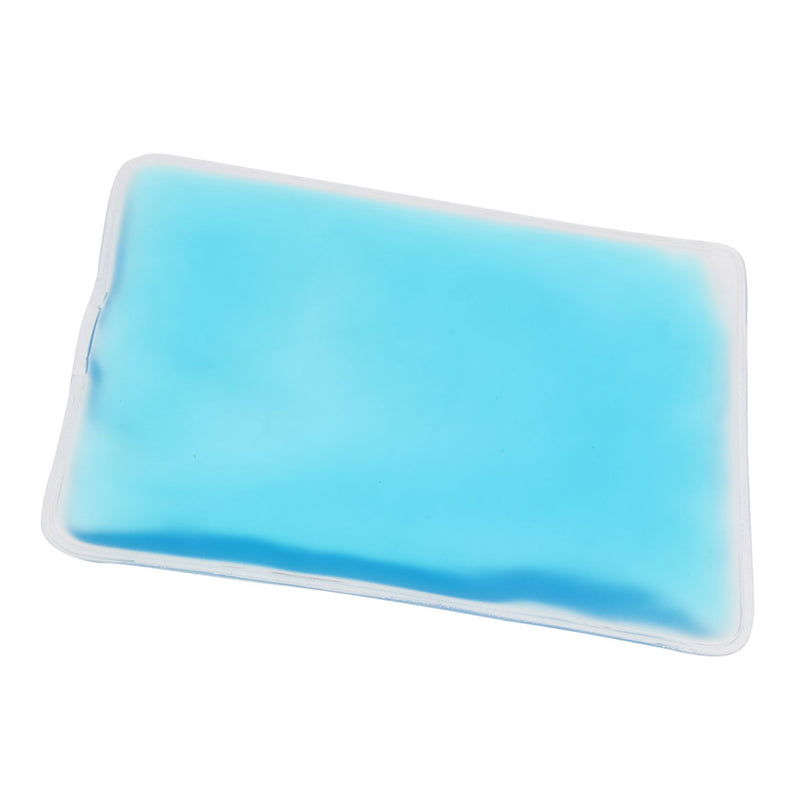 Square Reusable Gel Ice Pack Hot Cold Bag for Injury Pain Reducing Tool Blue
