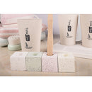 Natural Diatomaceous Earth Toothbrush Stand Holder Tooth Brush Cup Set Home
