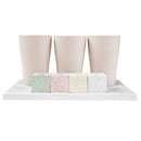 Natural Diatomaceous Earth Toothbrush Stand Holder Tooth Brush Cup Set Home