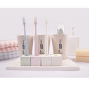 Natural Diatomaceous Earth Toothbrush Stand Holder Tooth Brush Cup Set Home