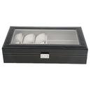 9 Compartments Eyeglass Box Sunglasses Jewelry Watch Display Case Organizer Holder Stand